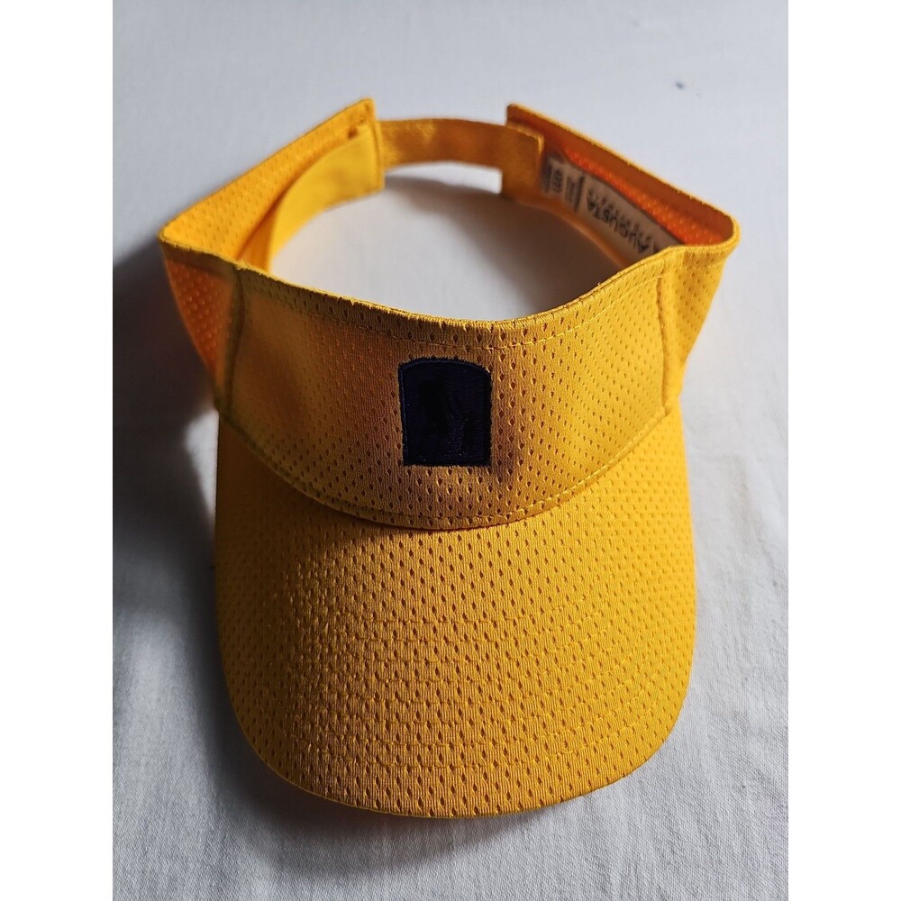 Augusta Sportswear 6227 Athletic Mesh Visor Gold Adjustable Adult Hat